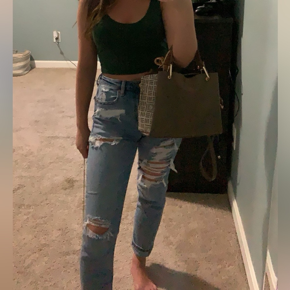 american eagle mom jean